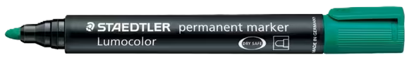 Zeleni permanentni marker